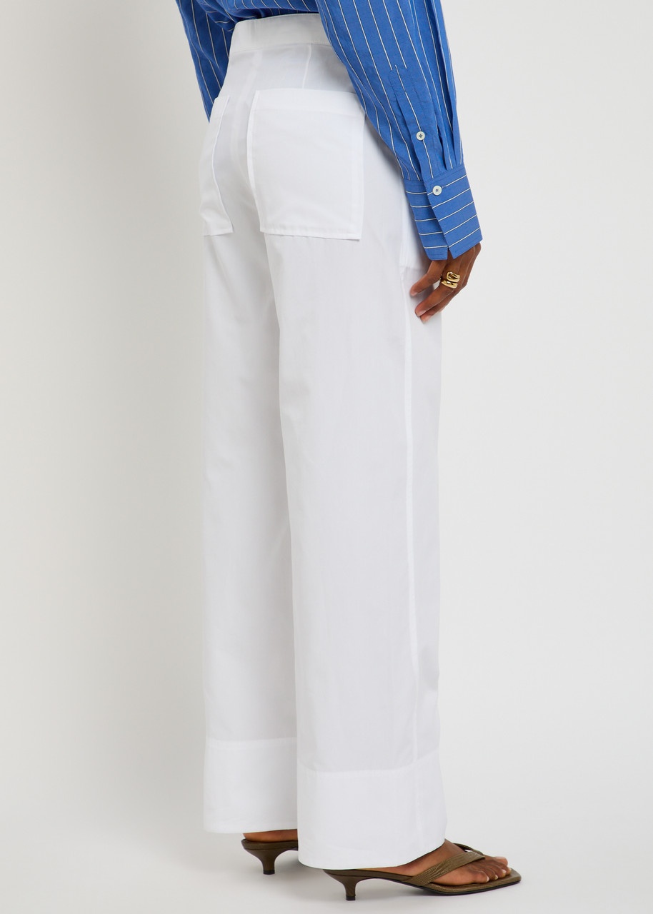 Toteme Straight-leg Cotton Trousers - 3