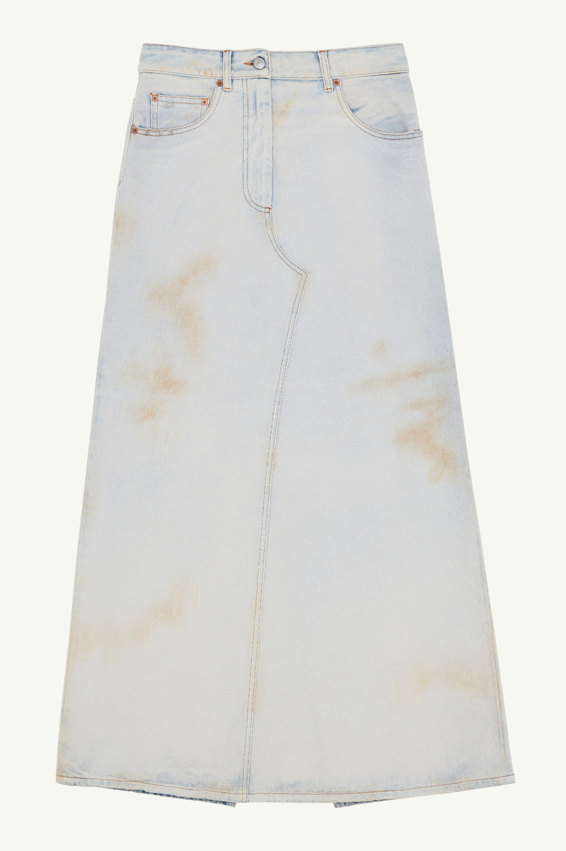 Denim maxi 스커트 1