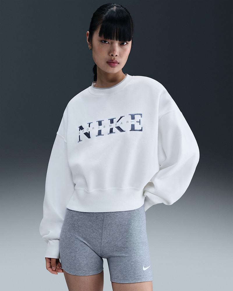 Nike Sportswear Phoenix Fleece Women's Oversized Crew-Neck Sweatshirt 1