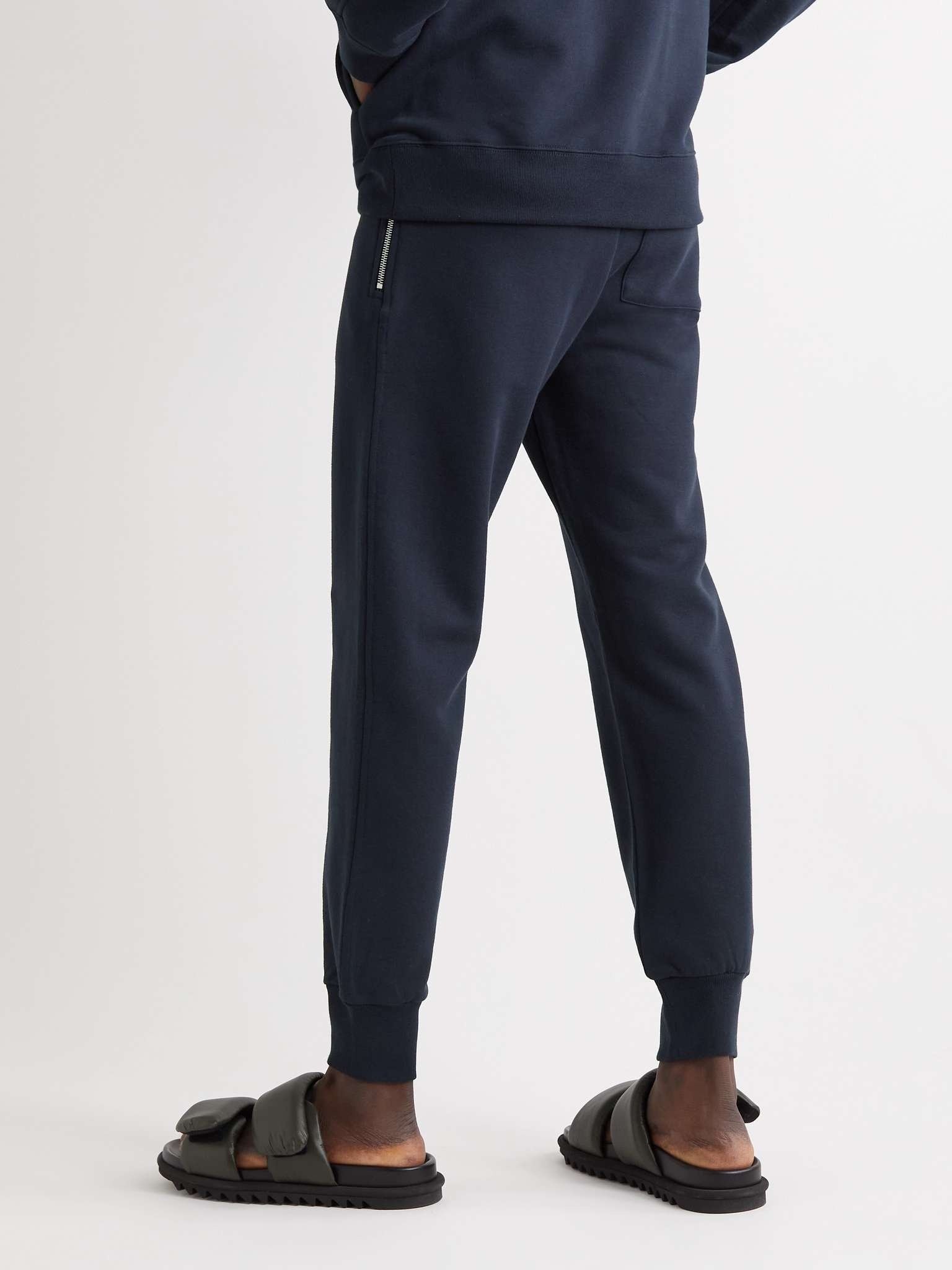 Tapered Cotton-Jersey Drawstring Sweatpants - 4