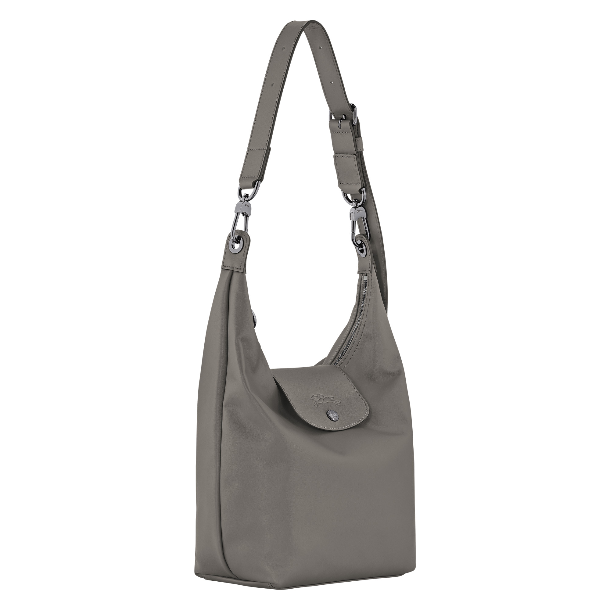 Le Pliage Xtra M Shoulder bag Turtledove - Leather - 3
