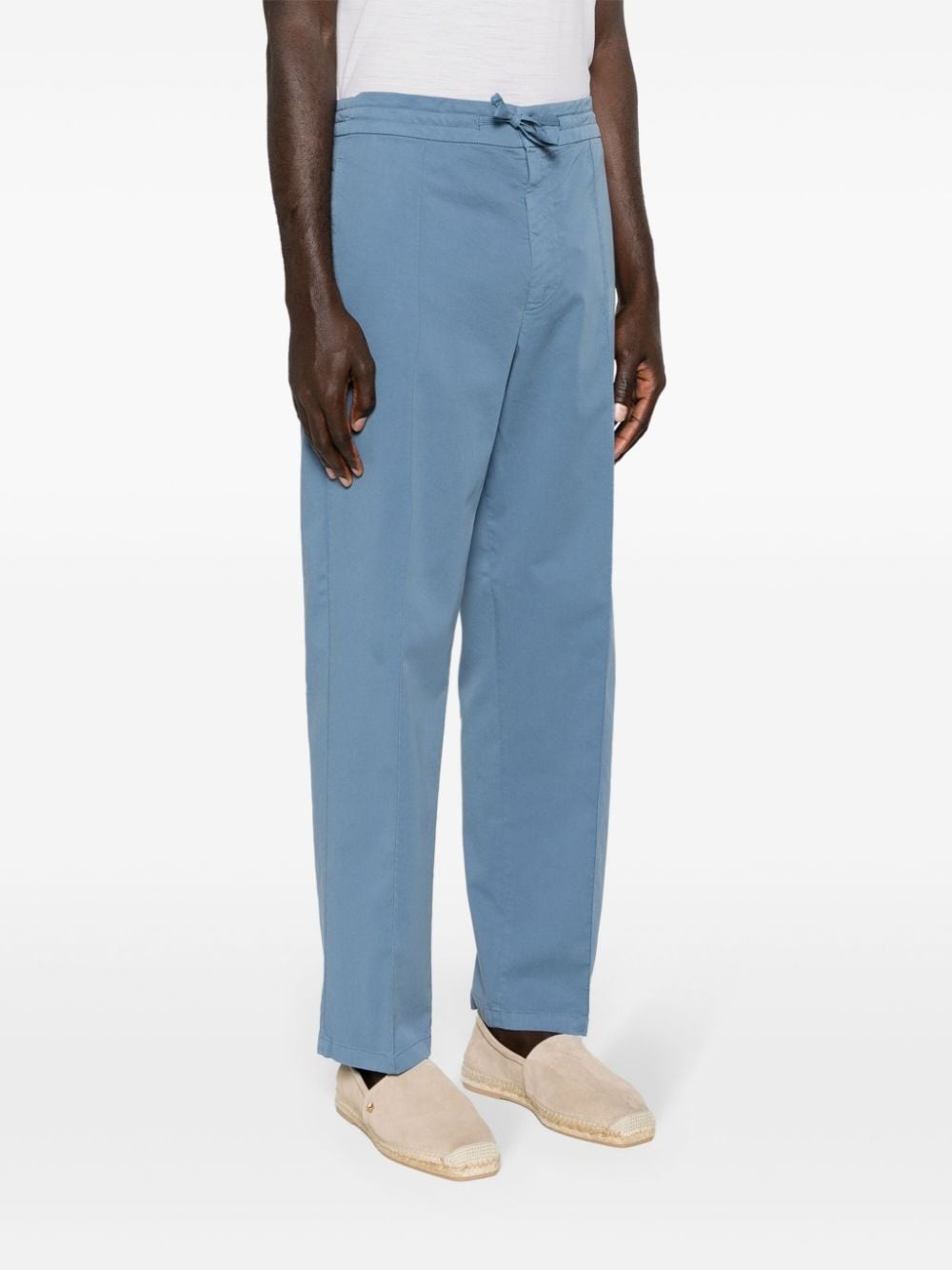 mid-rise tapered trousers - 3