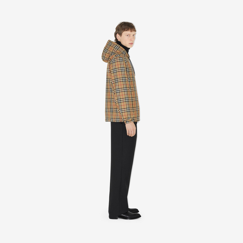 Reversible Vintage Check Hooded Jacket 3