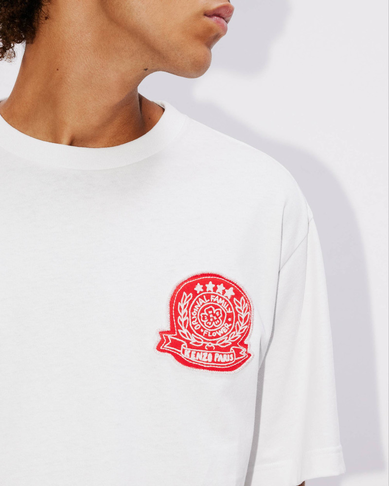 'KENZO Drawn Varsity' embroidered T-shirt 6