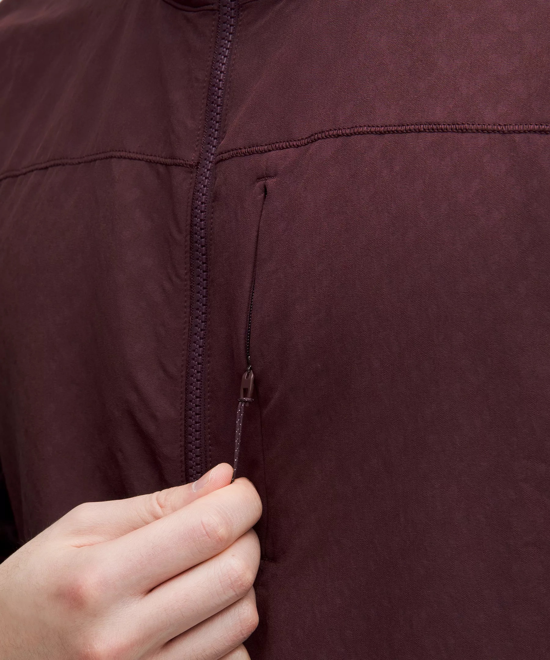 Water-Repellent Fleece Hiking Vest - 6