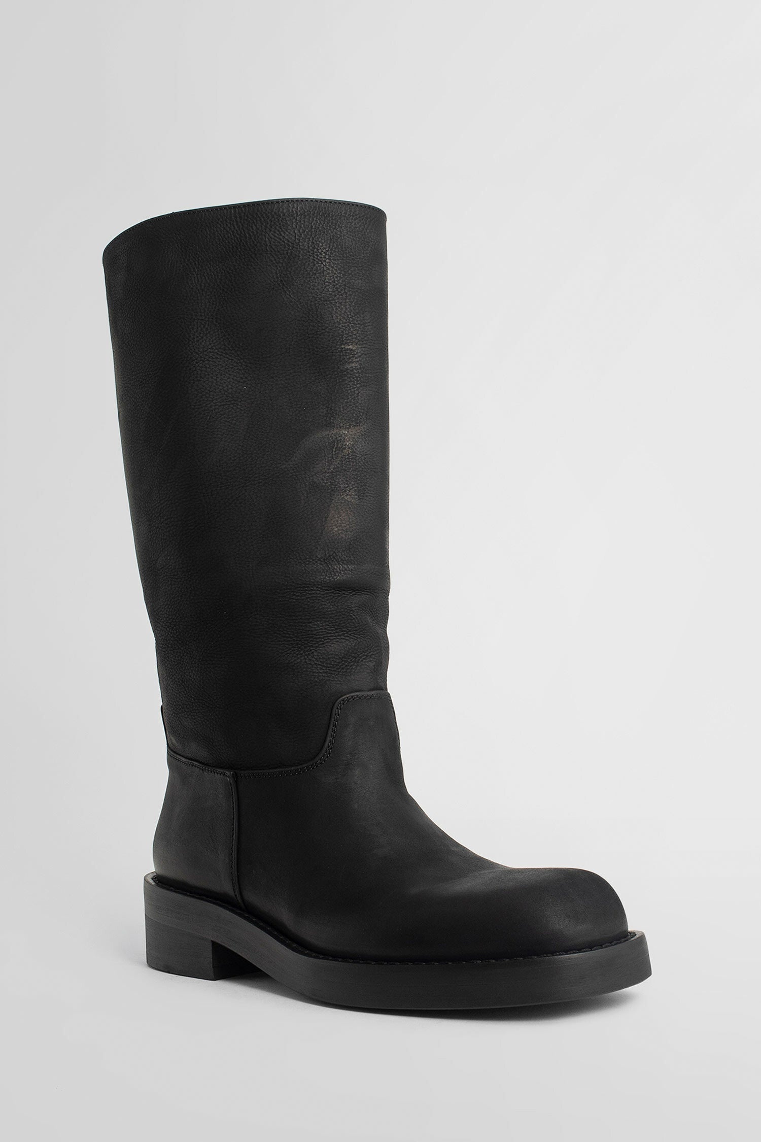 ANN DEMEULEMEESTER MAN BLACK BOOTS - 2