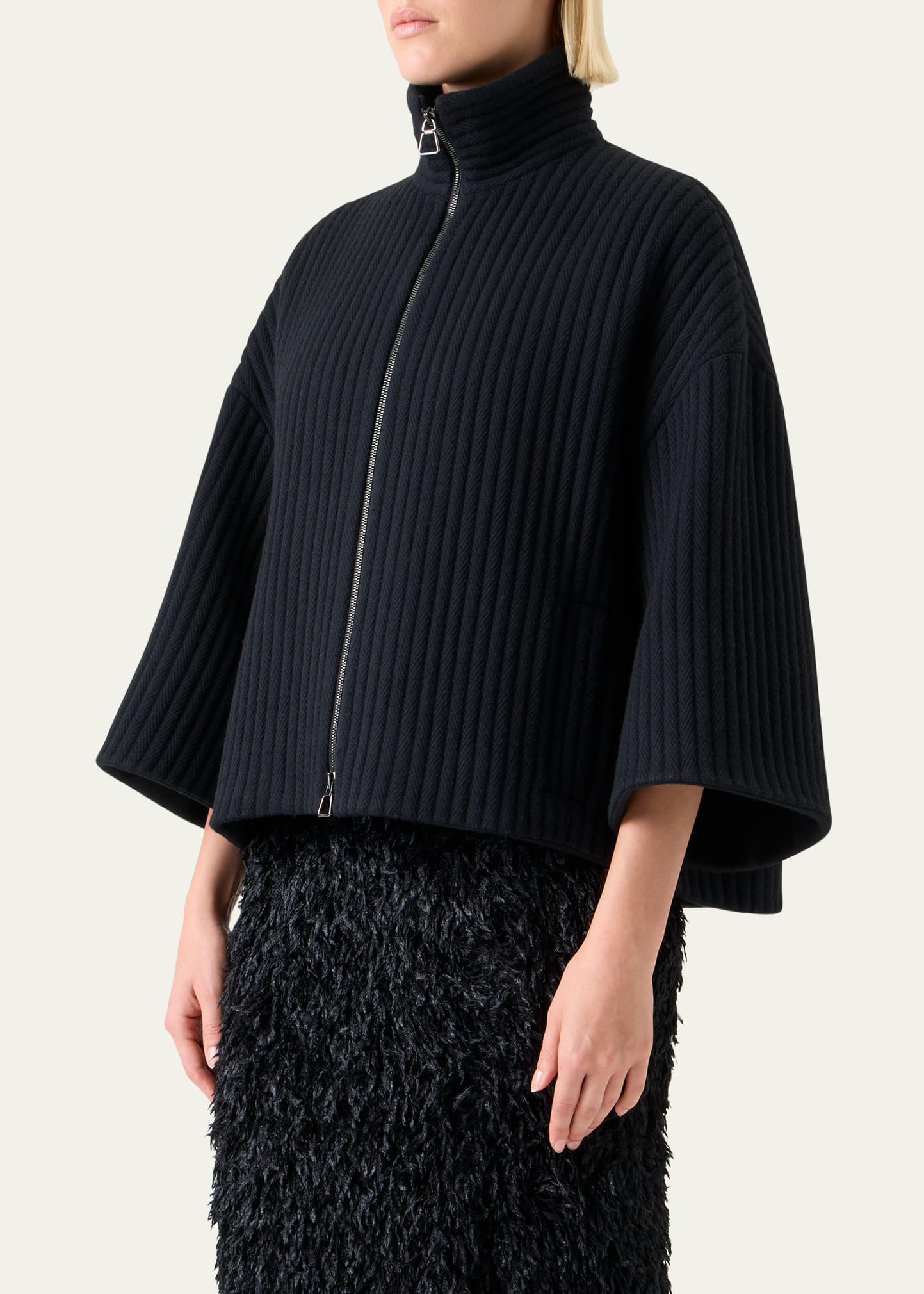 Philia Wool-Cashmere Corduroy Jacket - 4