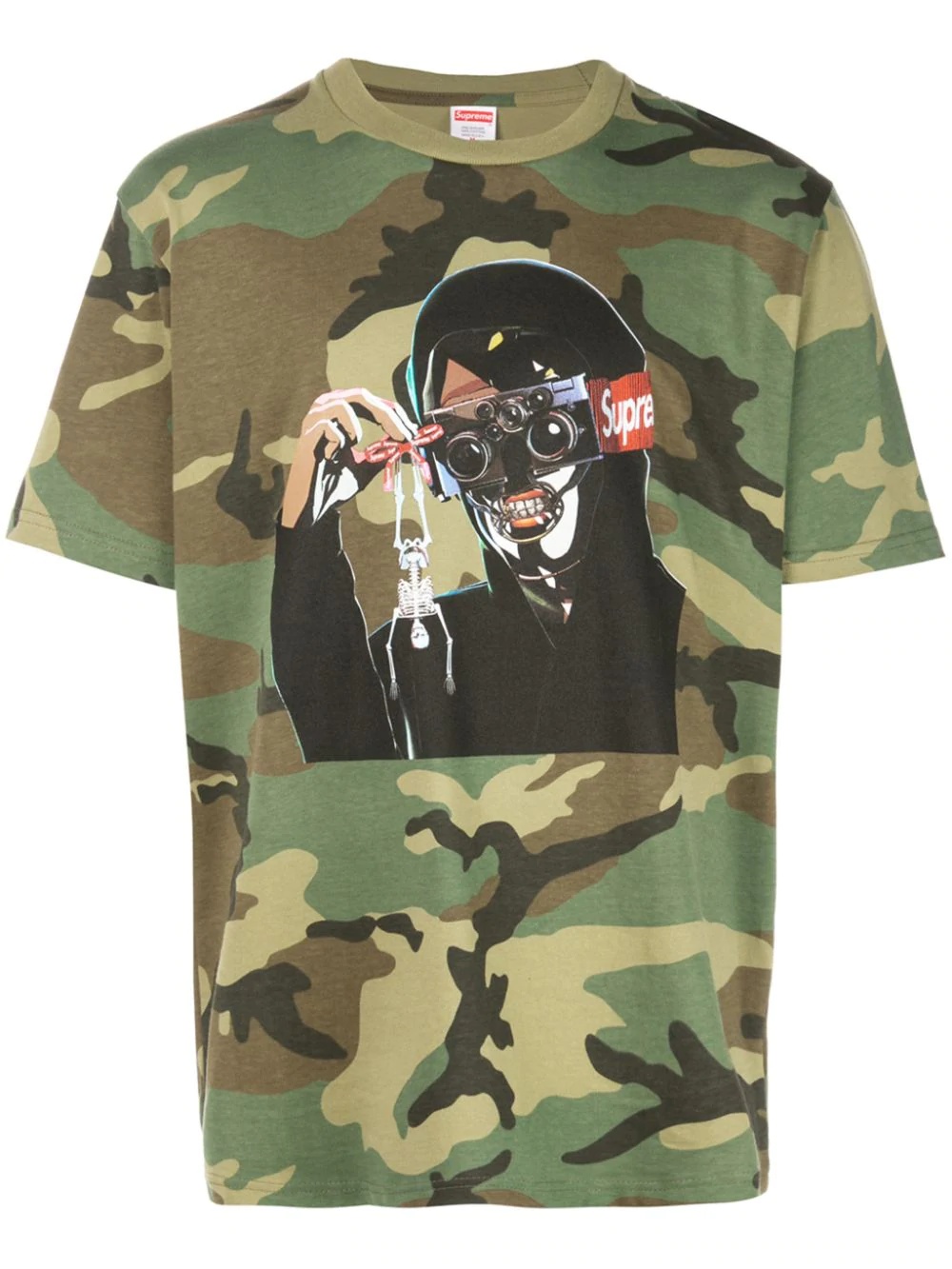 camo graphic logo T-shirt  - 1