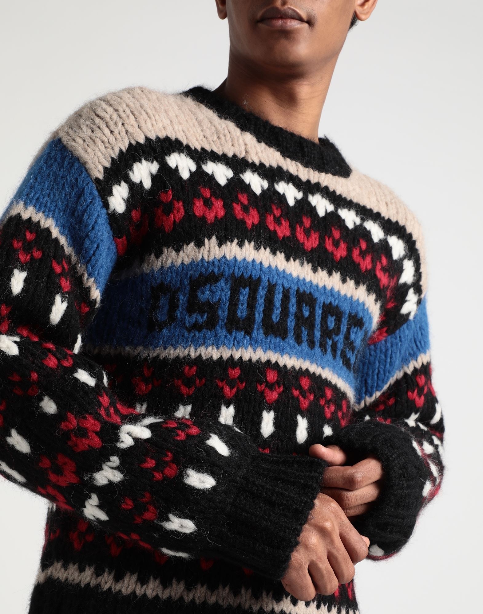 Black Men's Sweater - 4