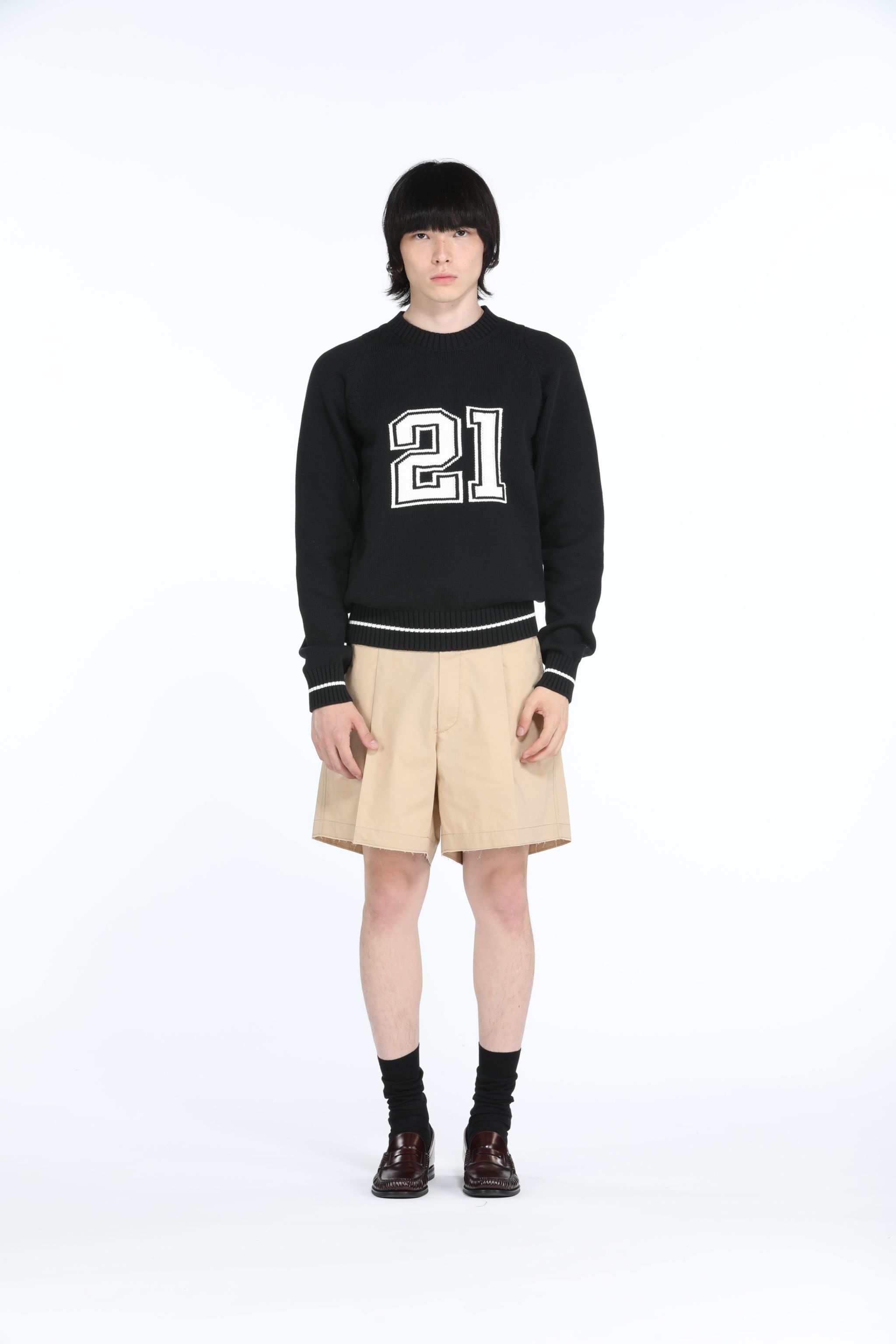 LOGO-INTARSIA SWEATER - 4