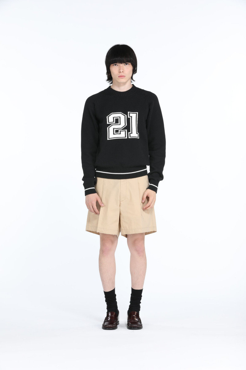 LOGO-INTARSIA SWEATER 4