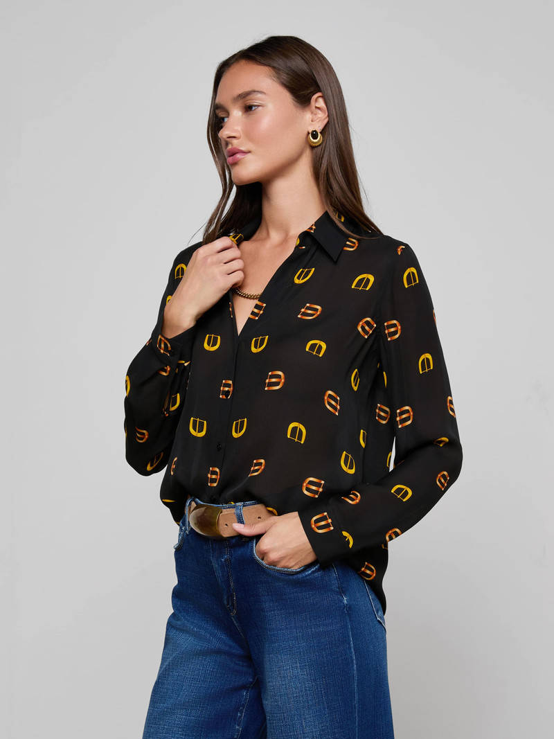 Nina Silk Blouse 4
