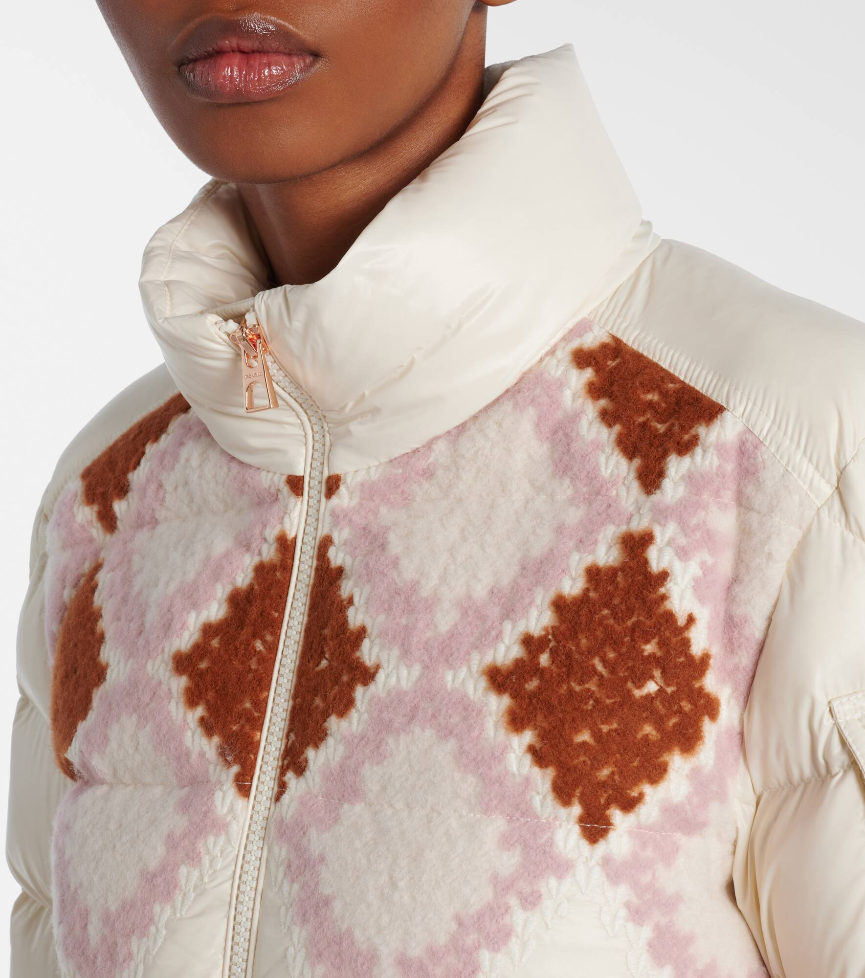 Megara embroidered down jacket - 4