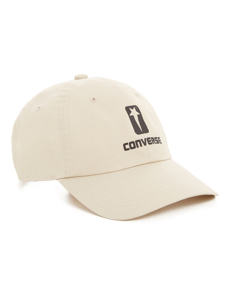 Rick Owens CONVERSE X DRKSHDW Dad Cap Creme outlook