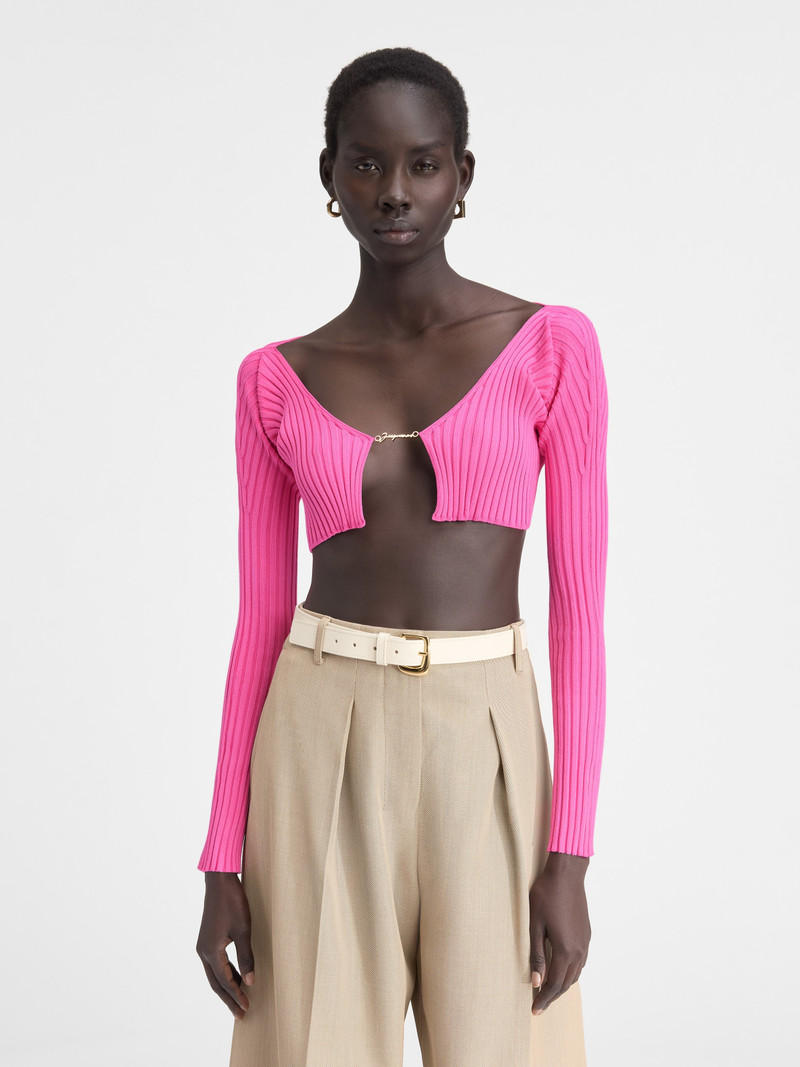 JACQUEMUS The Pralù knit outlook