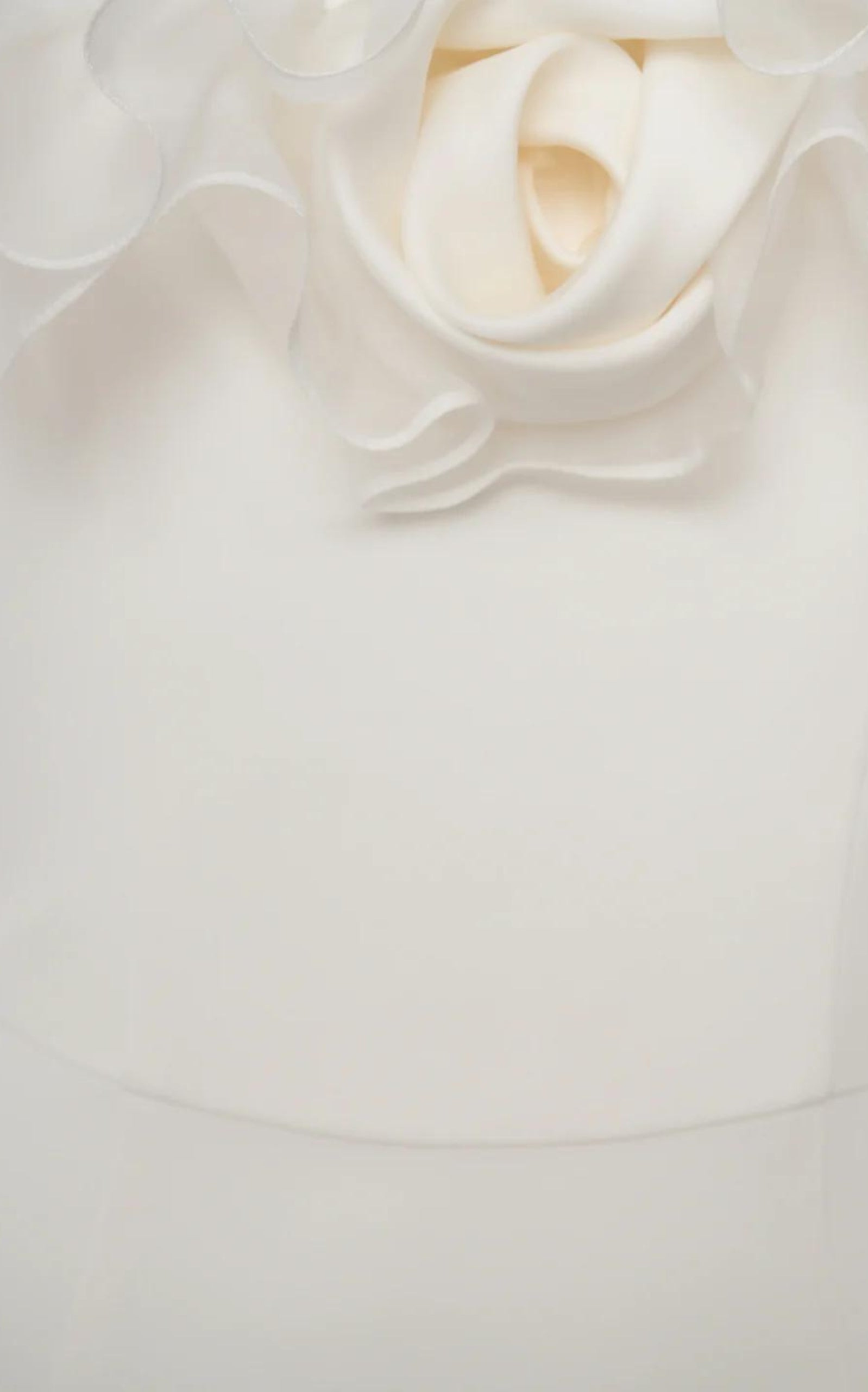 Organza-Trim Maxi Dress - 5