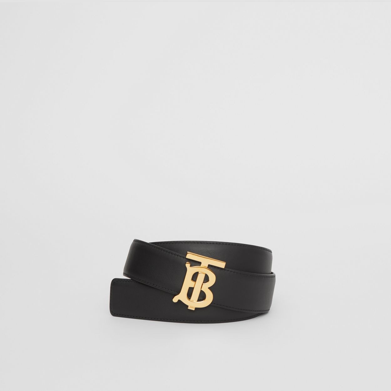 Reversible Monogram Motif Leather Belt - 1