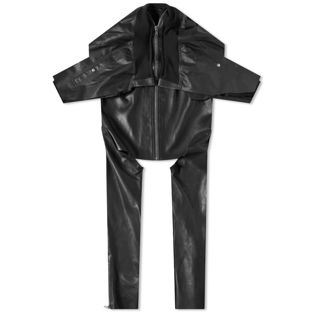 Rick Owens SWAMPGOD by END. Leather Gilet - 1