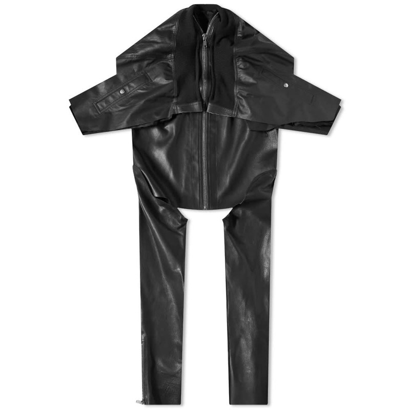 Rick Owens SWAMPGOD by END. Leather Gilet 1
