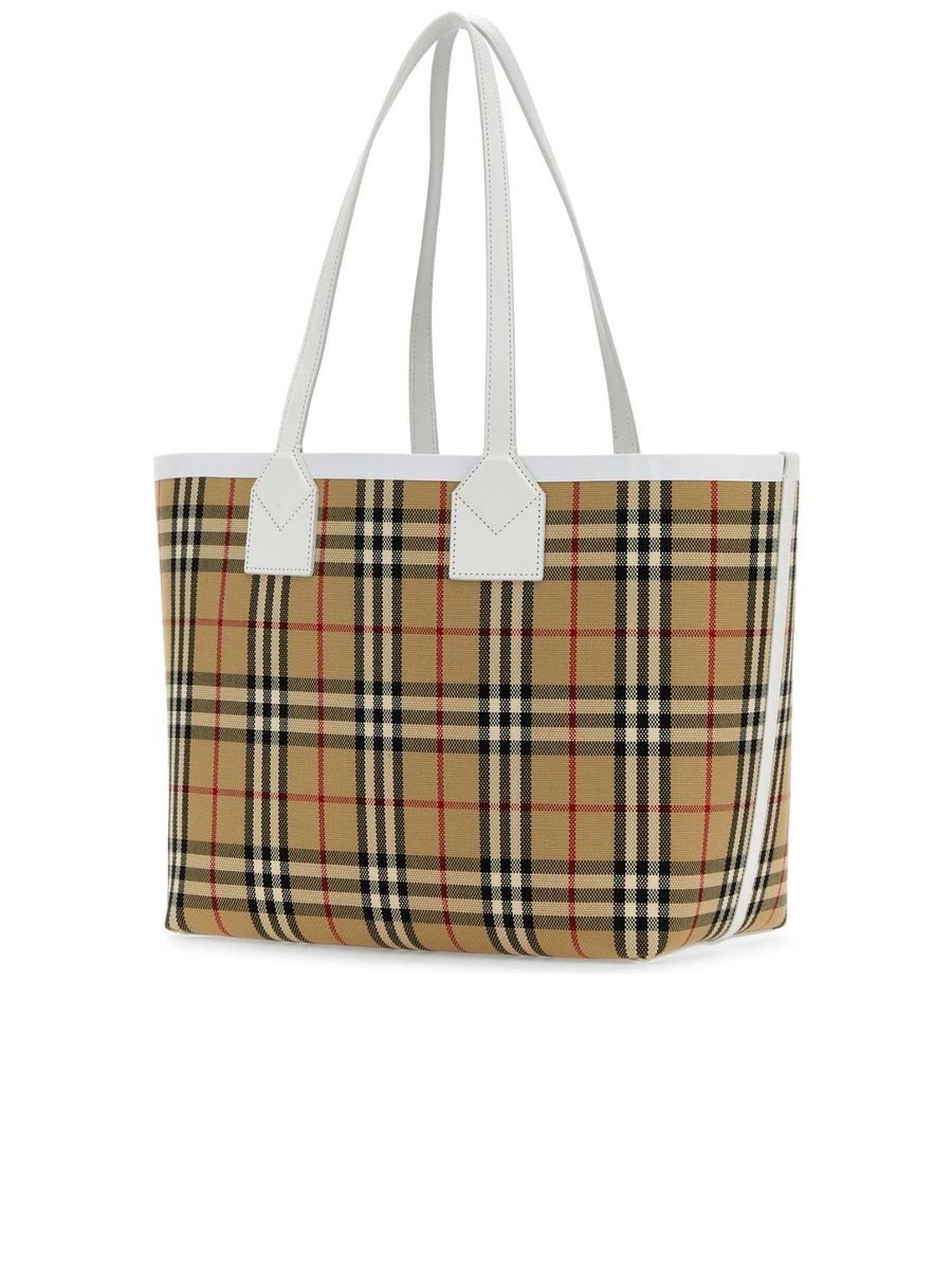 Embroidered Canvas London Shopping Bag - 2