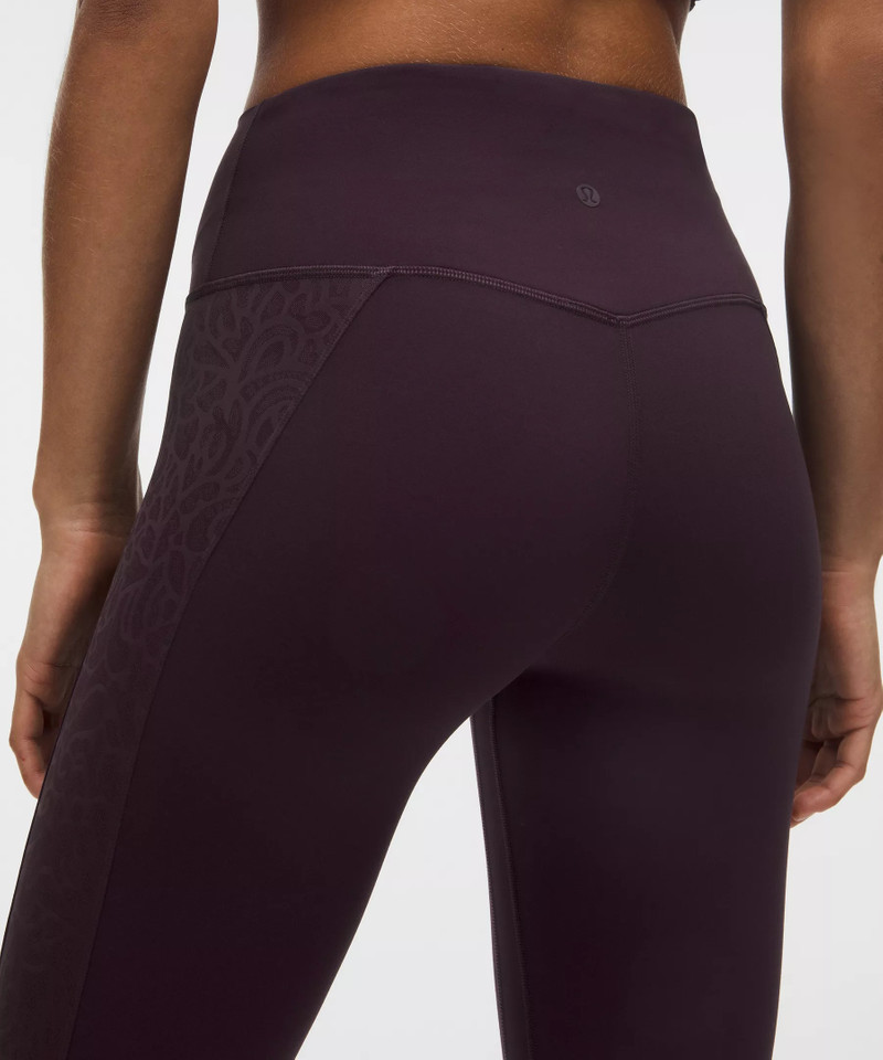 Paisley Lace Overlay Tight 25" 5