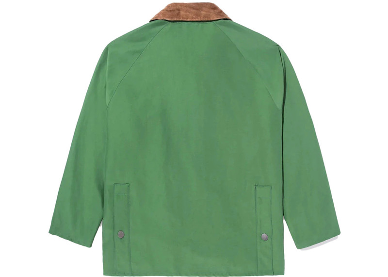Noah Noah Barbour 60/40 Bedale Jacket Kelly Green outlook