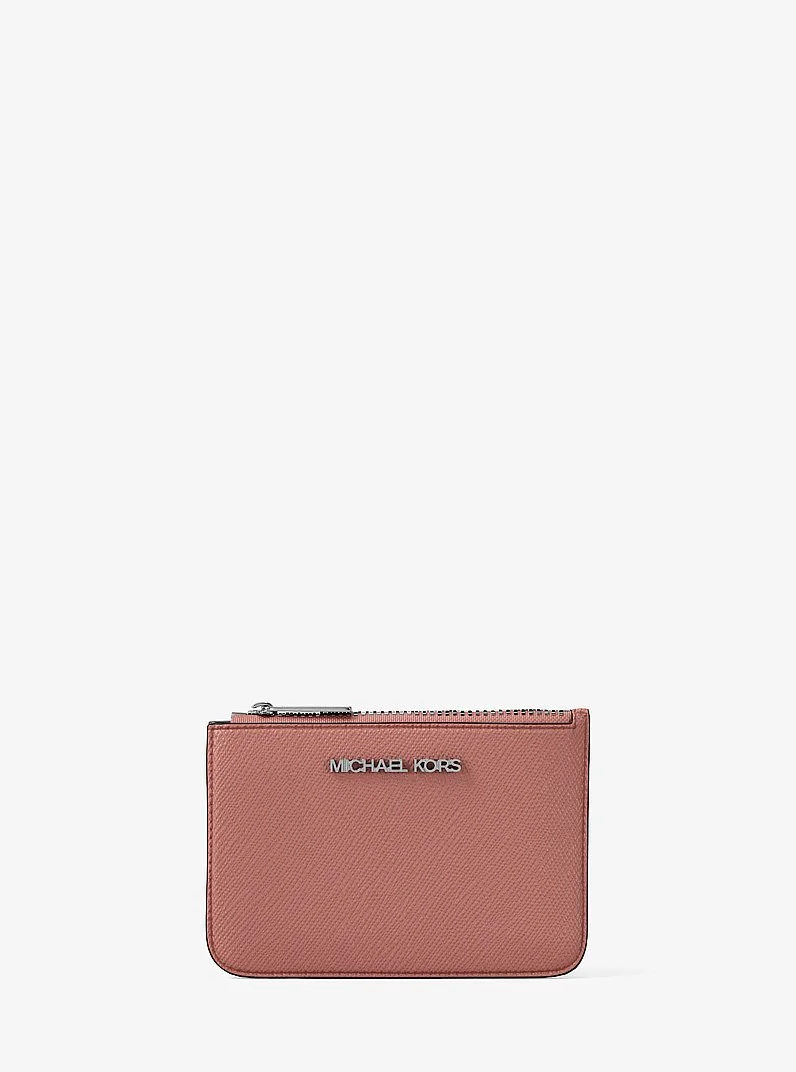 Jet Set Saffiano Leather Coin Purse - 1