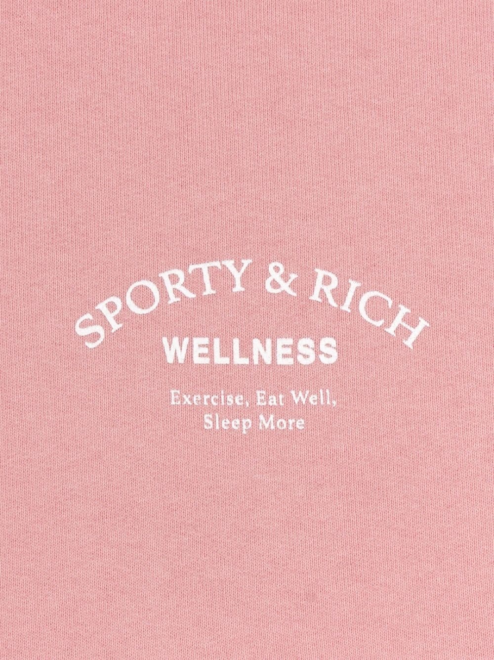 Wellness Studio cropped hoodie - 3