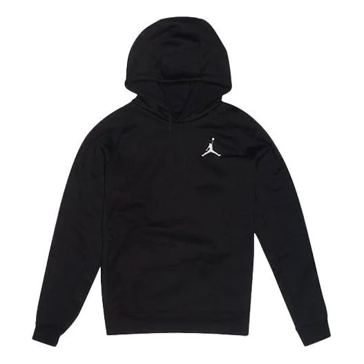 Men's Air Jordan Chest Embroidered Logo Athleisure Casual Sports Black 823067-010 - 1