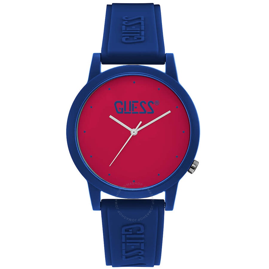 Guess - Guess Classic Red Dial Men's Watch V1040M4 - 1