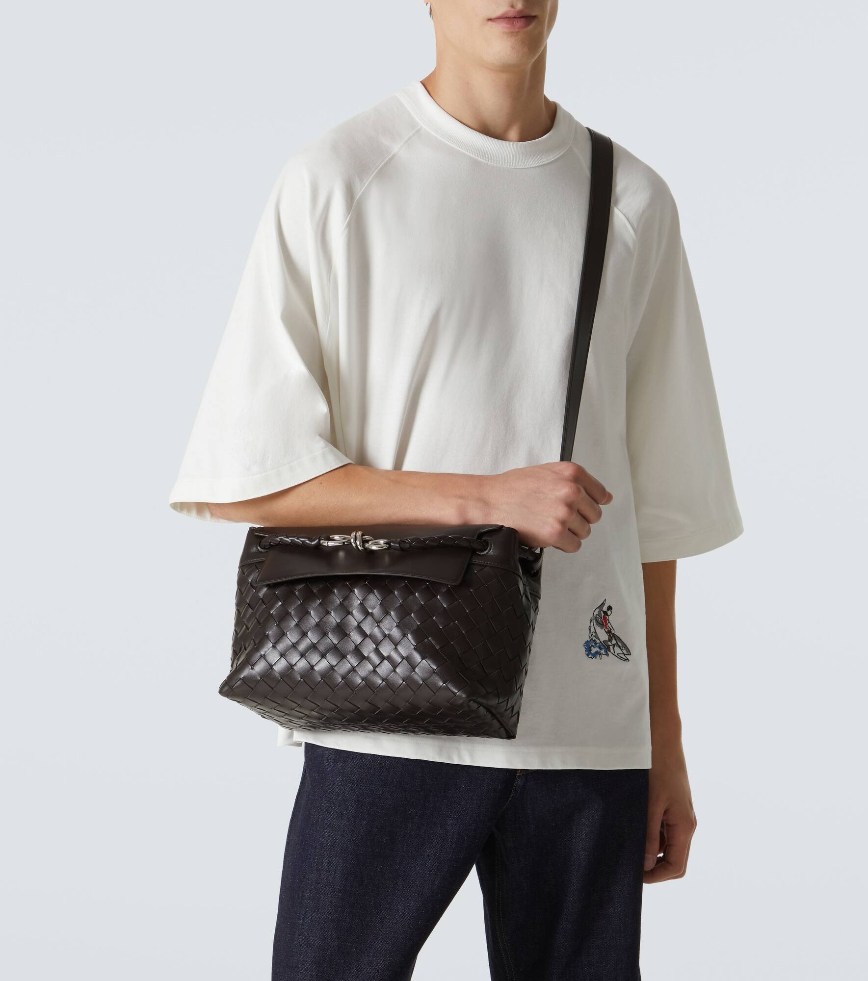 Andiamo Small leather messenger bag - 2