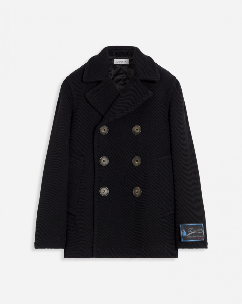 PEACOAT WITH LARGE BUTTONS - 1