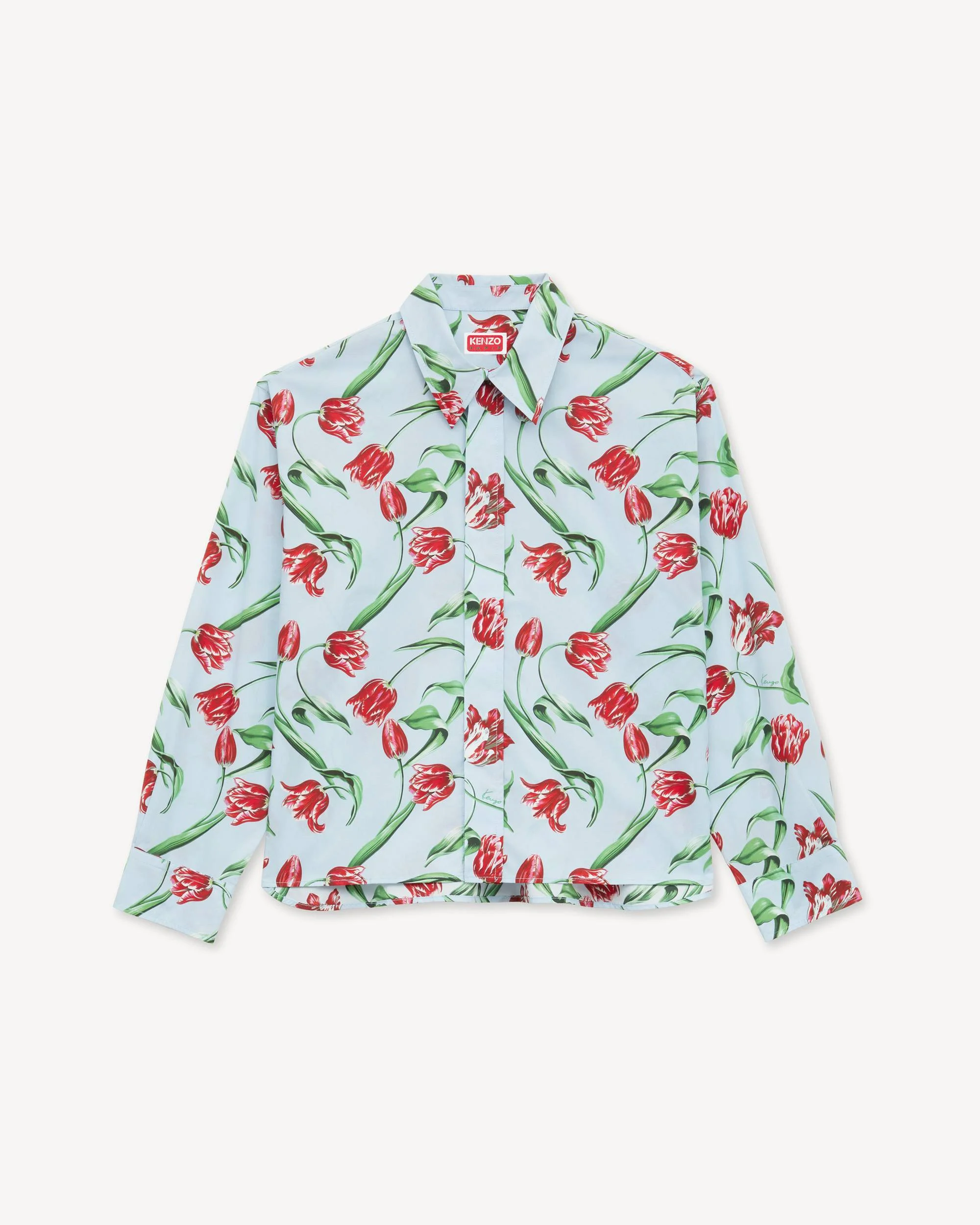 'KENZO Tulip' shirt in cotton poplin - 1
