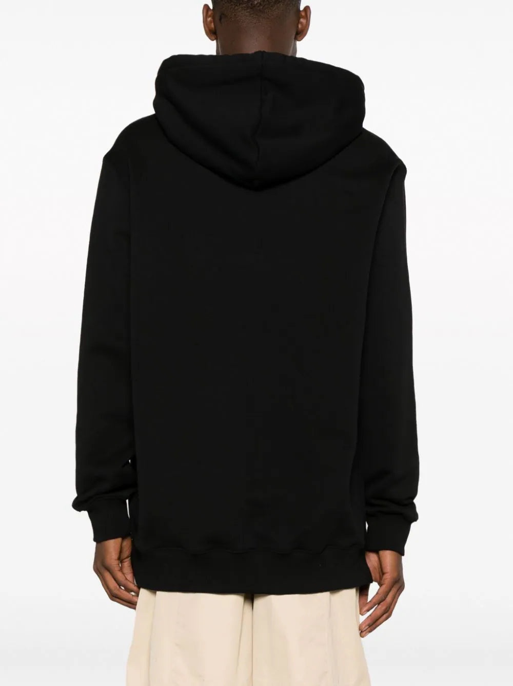 LOGO-APPLIQUÉ COTTON HOODIE - 4