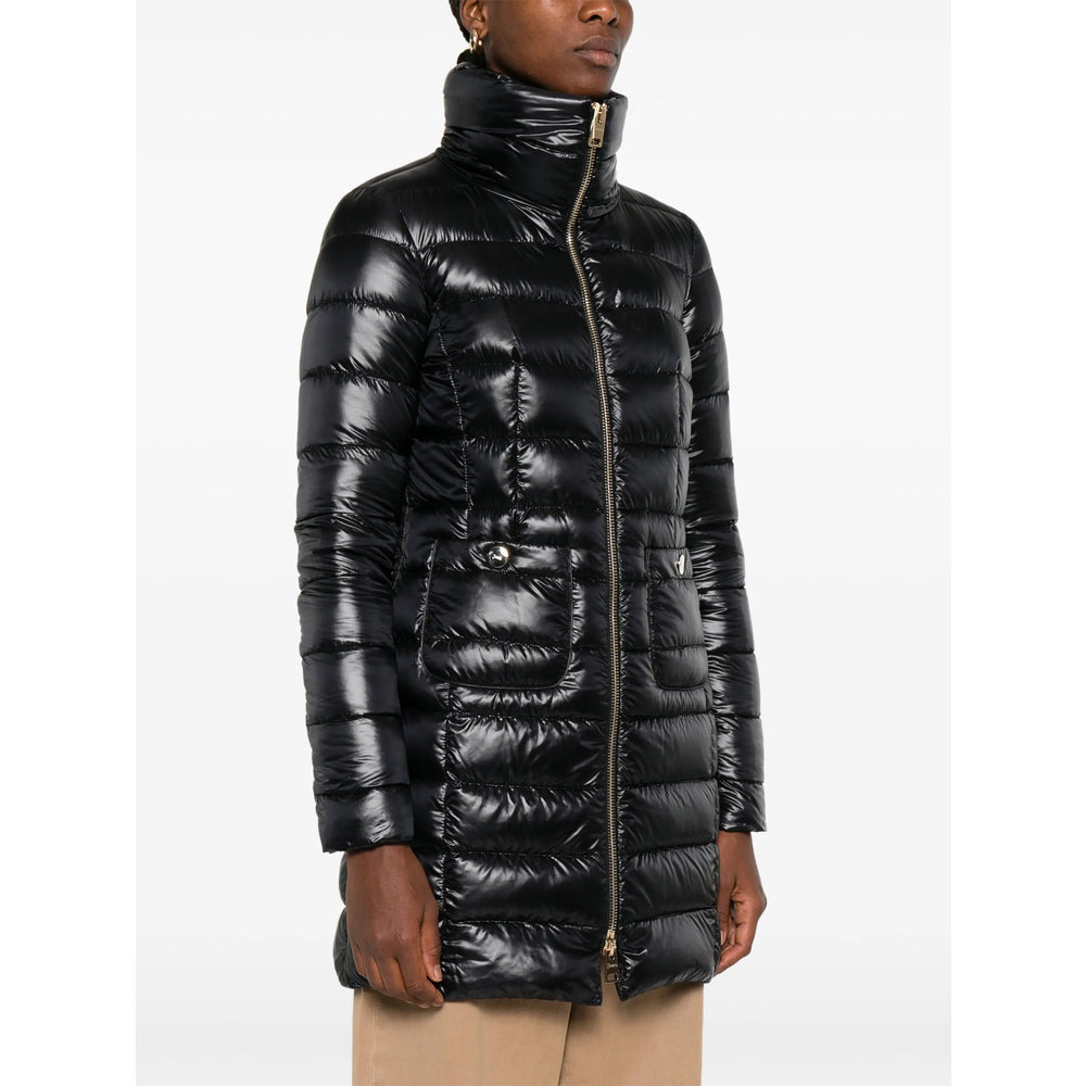 Herno Black Coats - Single Breasted Coats Women - 3