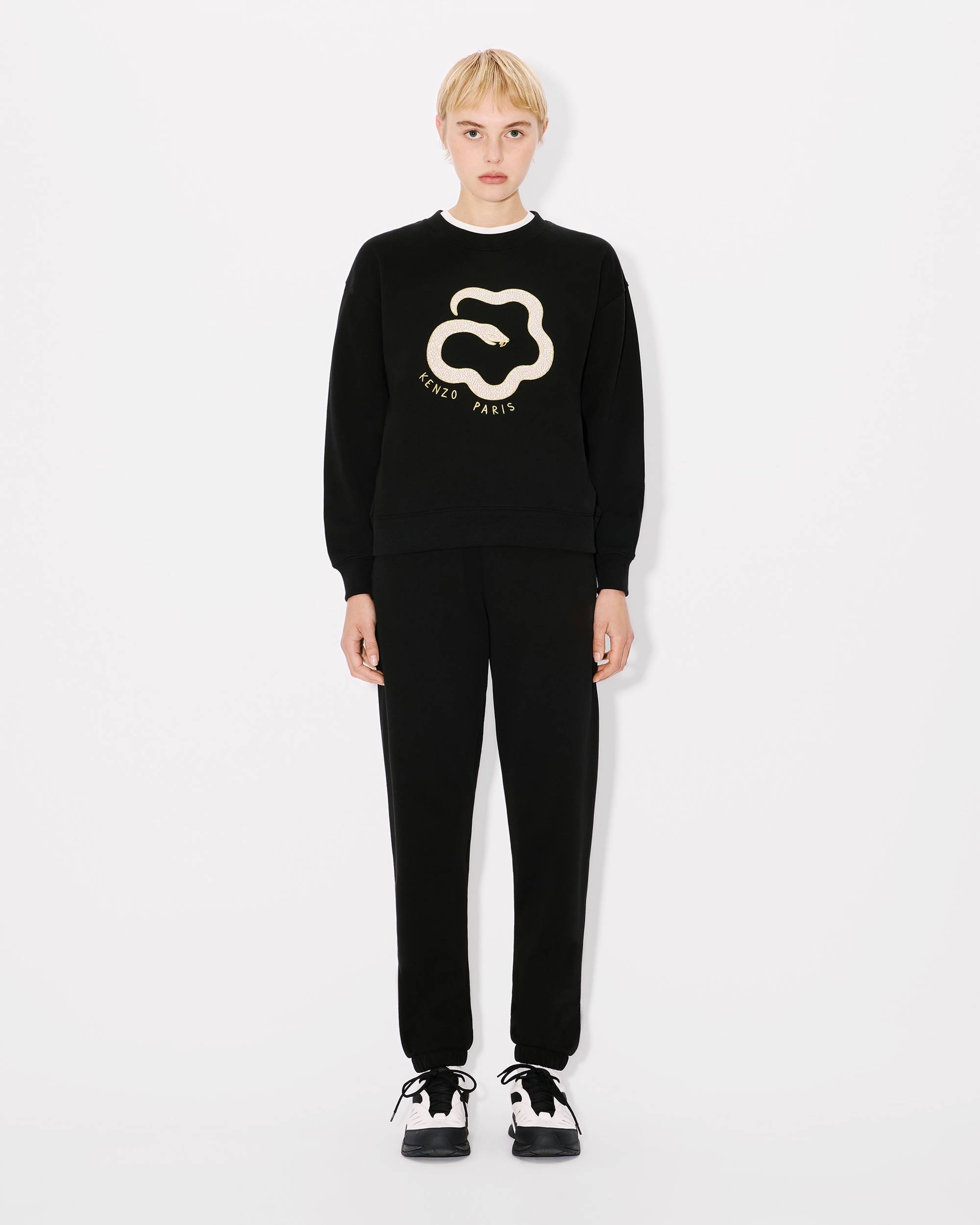 'Lunar New Year' embroidered sweatshirt in cotton - 5