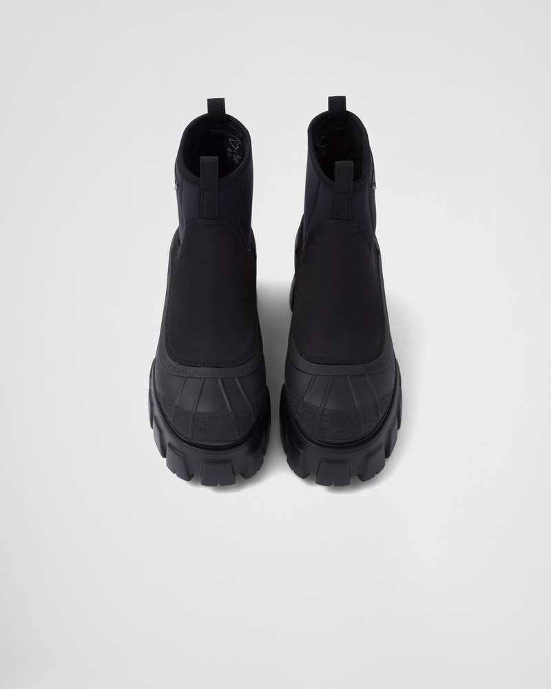 Monolith Re-Nylon gabardine 부츠 4