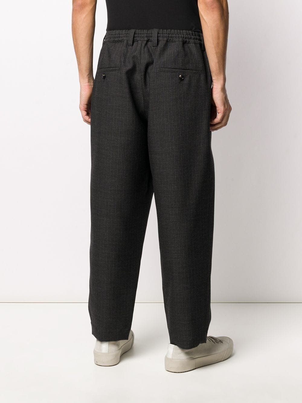 dart detailing trousers - 4