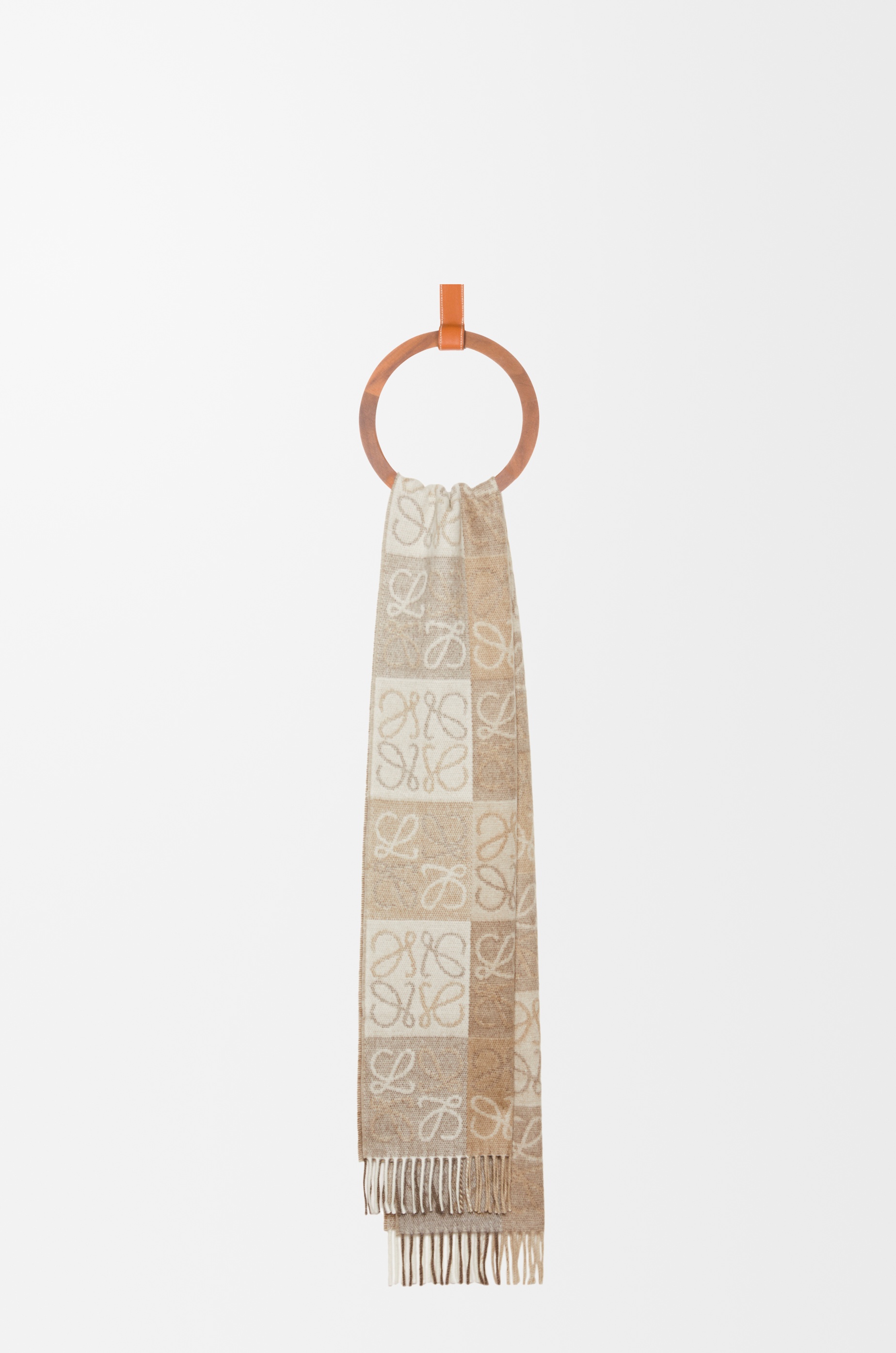 Scarf in wool and cashmere - 4