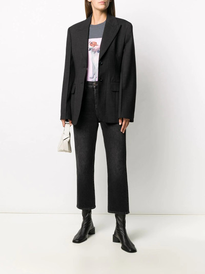 Acne Studios hourglass single-breasted blazer outlook