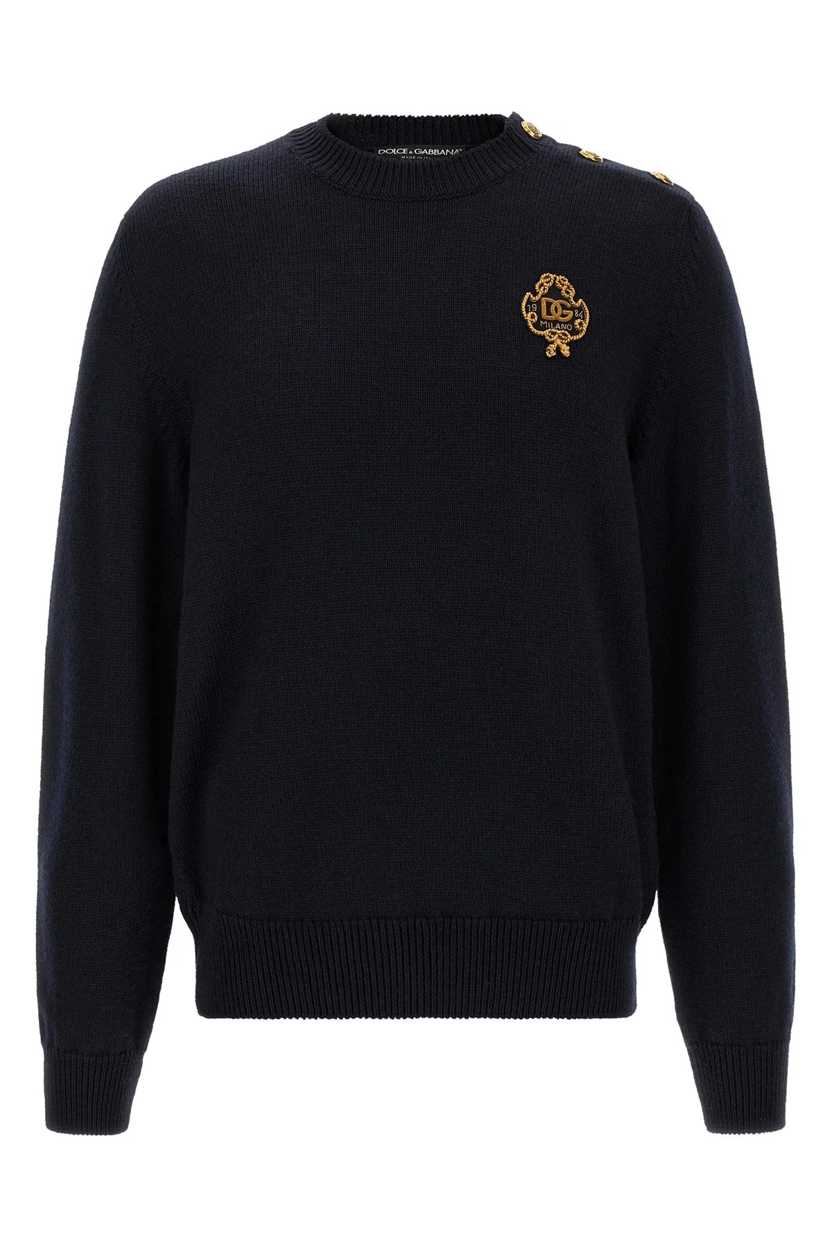 Embroidered Coat Of Arms Sweater - 1