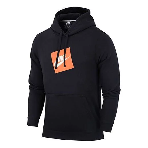 Nike Fleece Lined Stay Warm Athleisure 캐주얼 스포츠 풀 오버 블랙 CW6414-010 - 1
