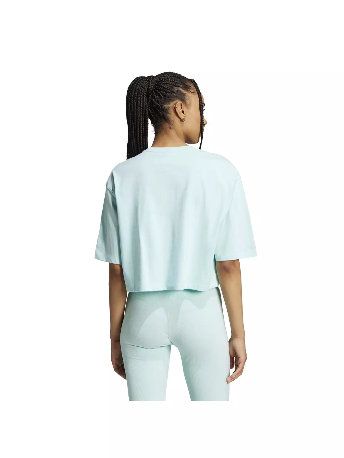 Originals Women's Essentials Crop T-Shirt -Turquoise - 2