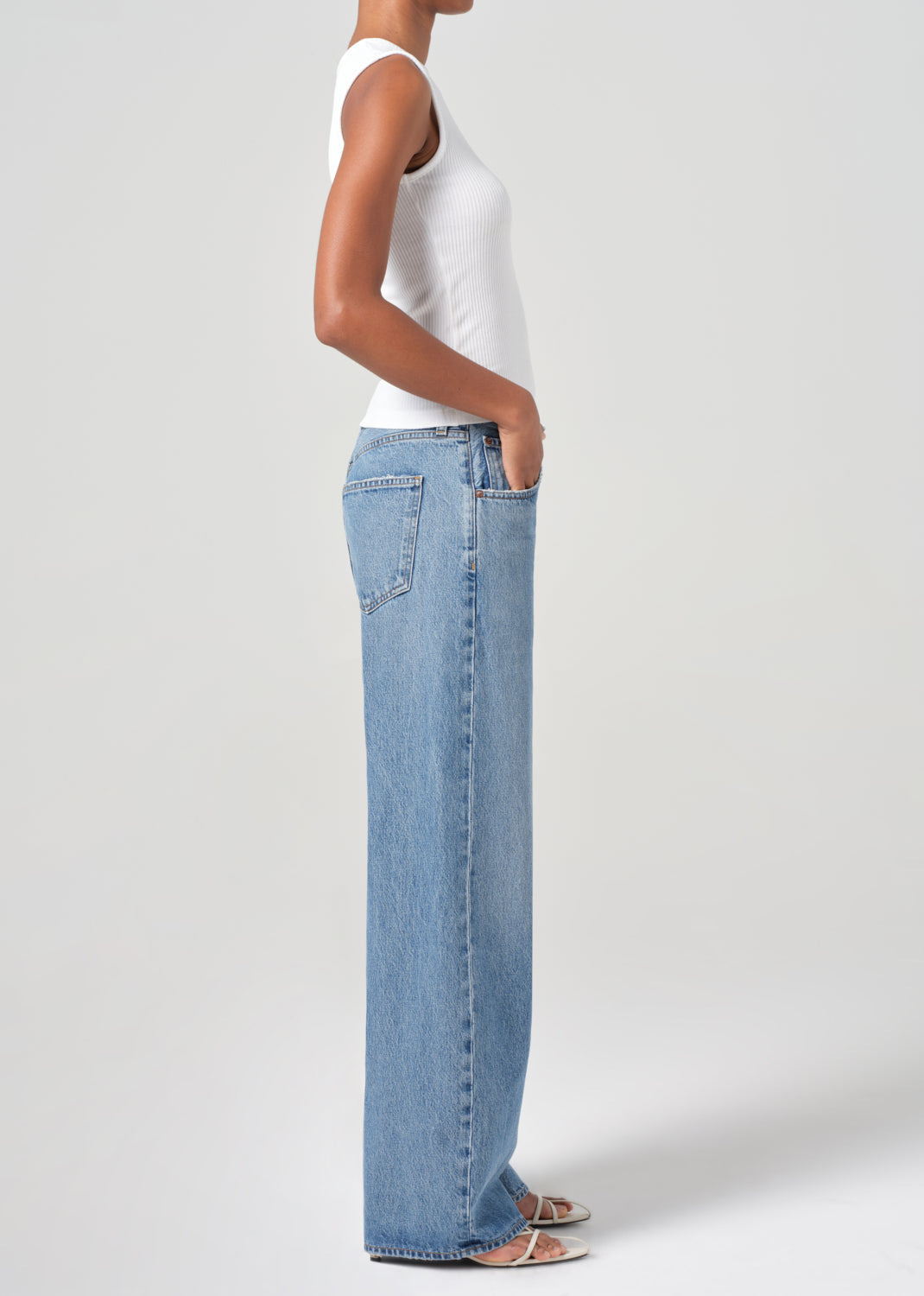 LOW CURVE JEAN IN FAIRWAY - 5