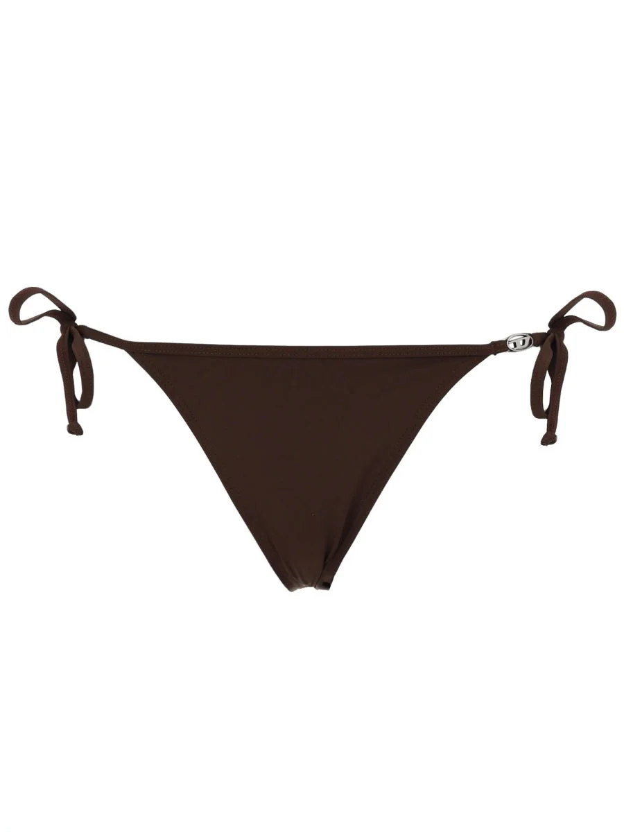 Diesel Mini Slip Bikini with Oval Detail - 1