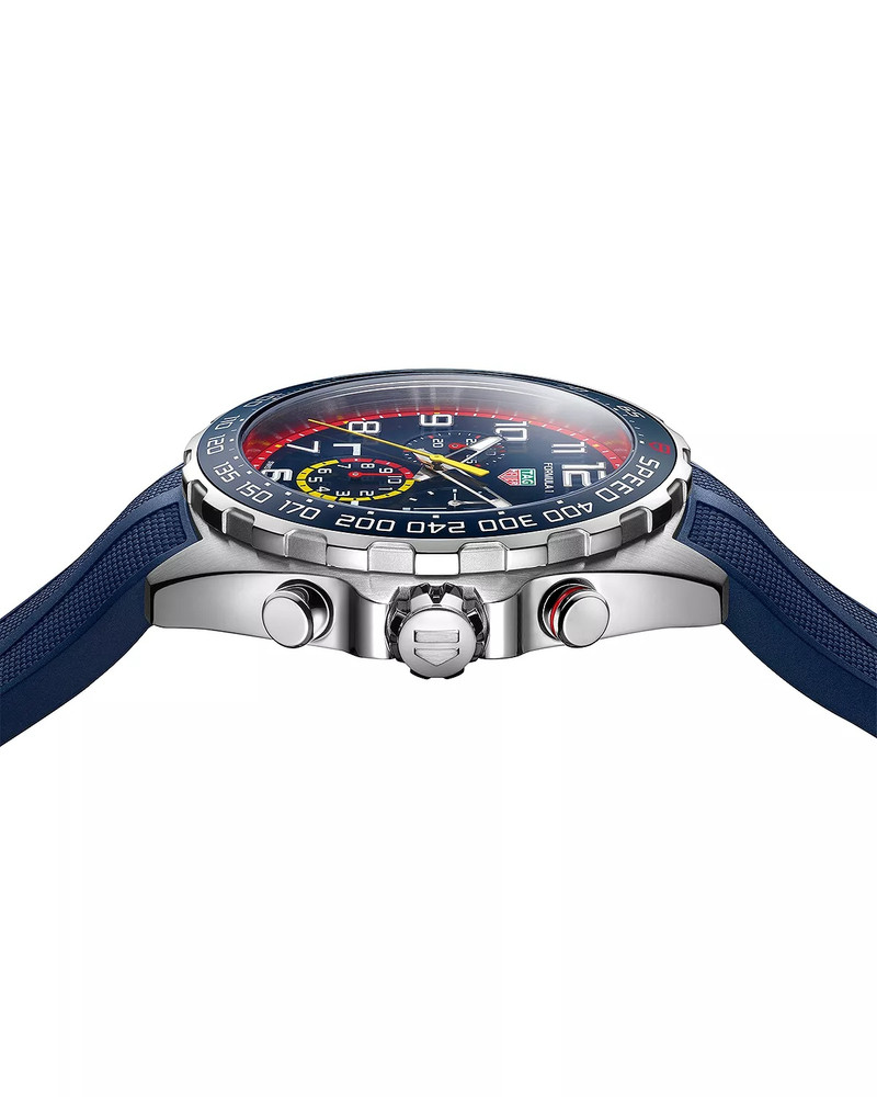 TAG Heuer Formula 1 Red Bull Stainless Steel Rubber Strap Chronograph, 43mm outlook