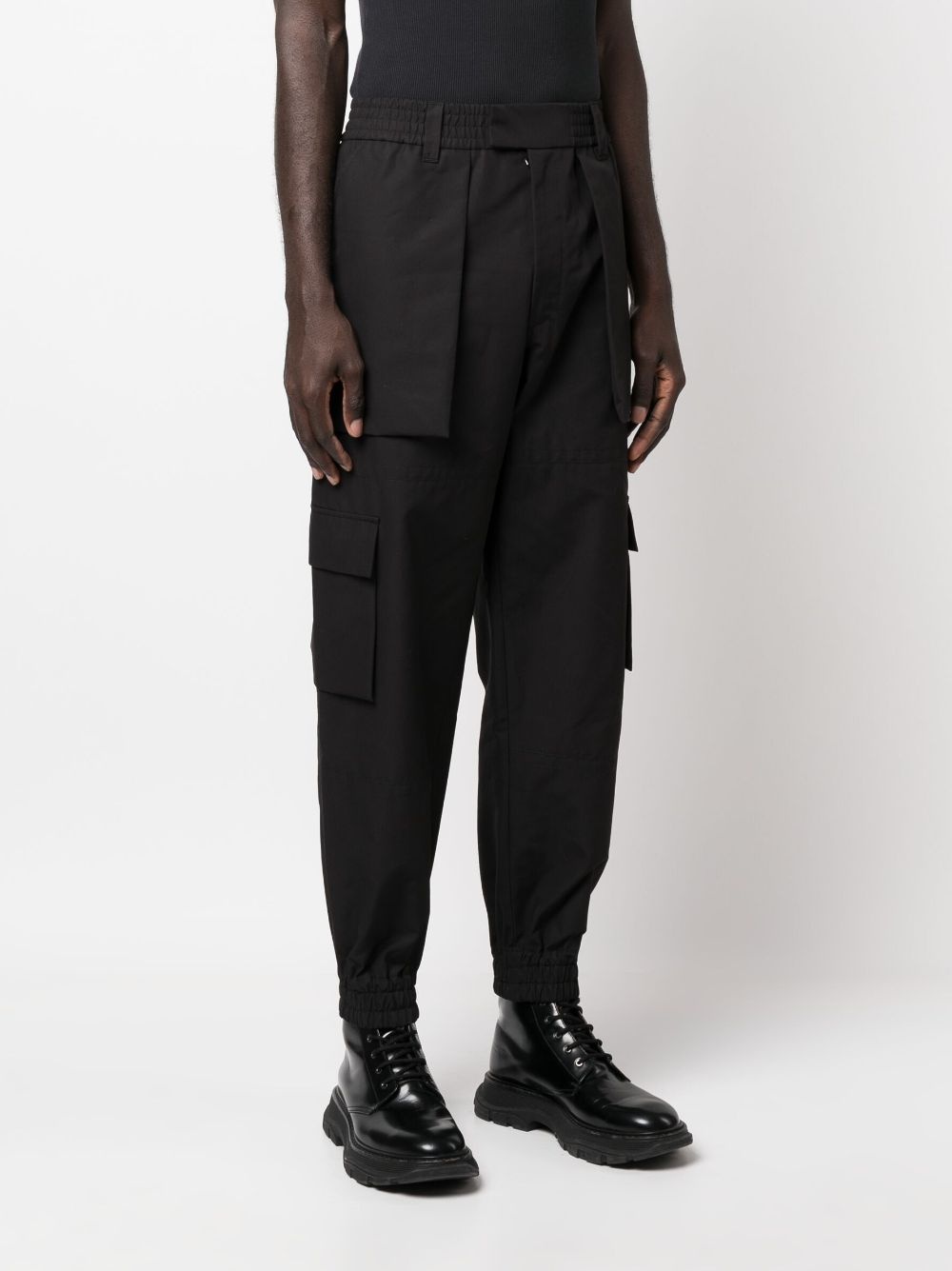 cotton cargo trousers - 3