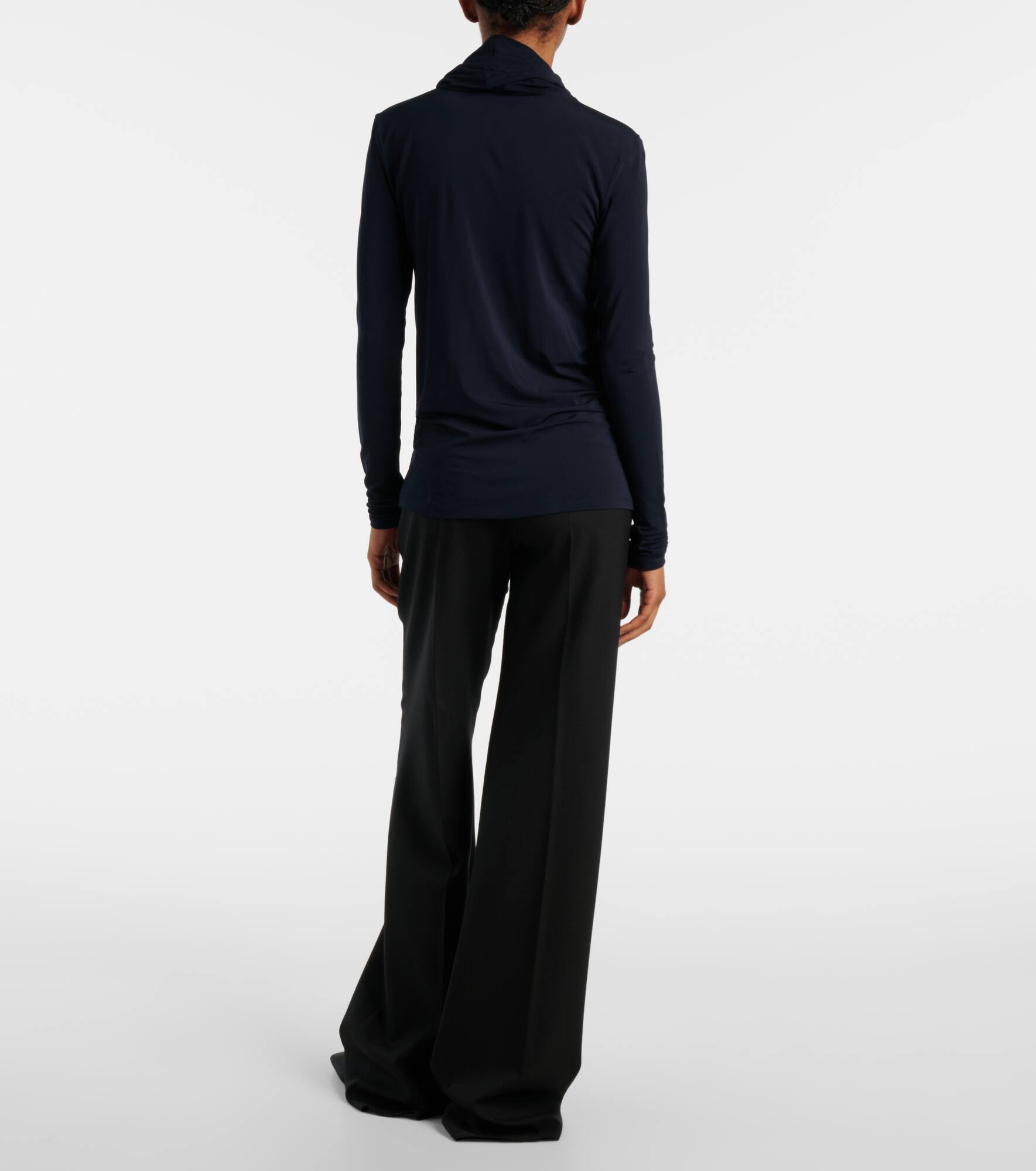 Lisette jersey turtleneck top - 3