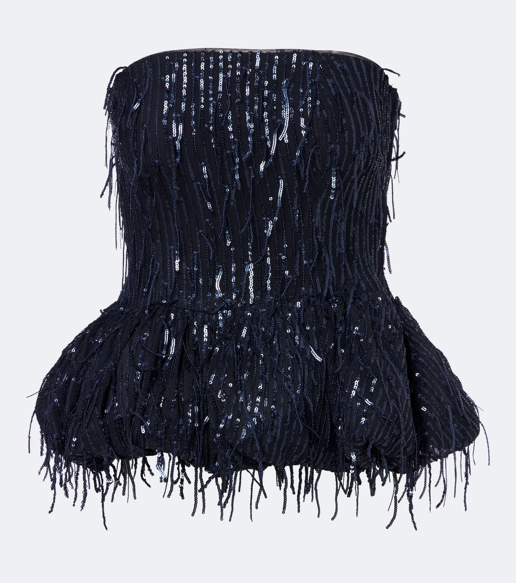Peplum sequined top - 1