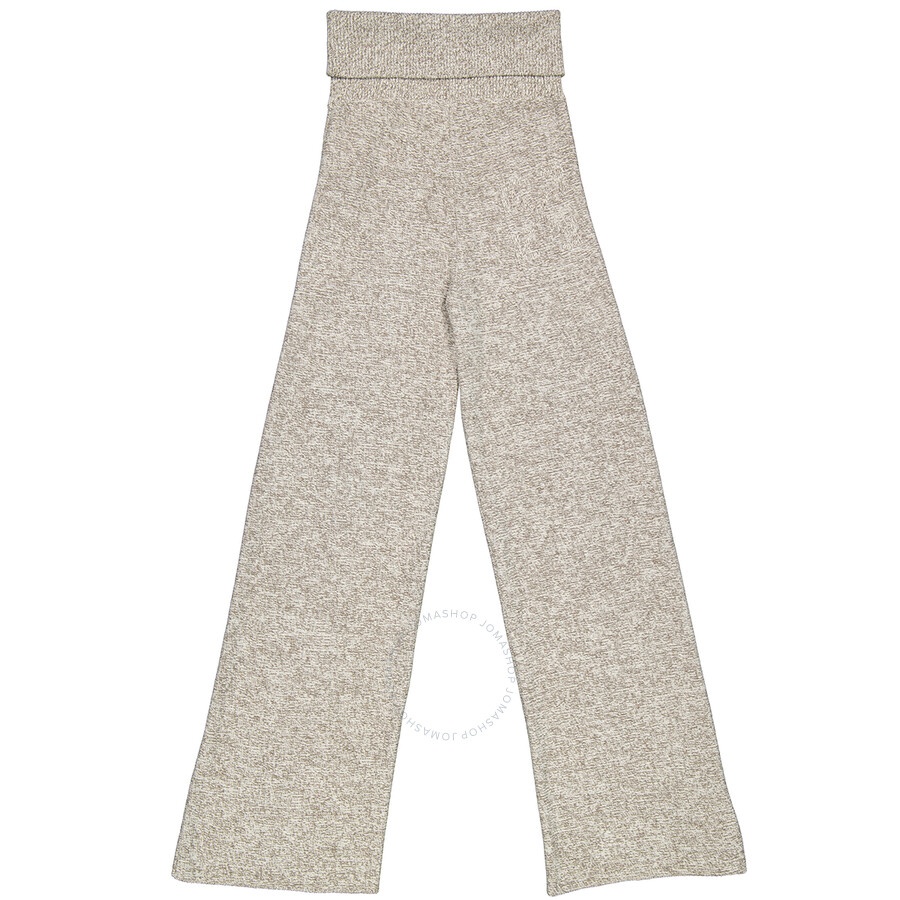 Off-White Ladies White Languid Wide-leg Trousers - 2